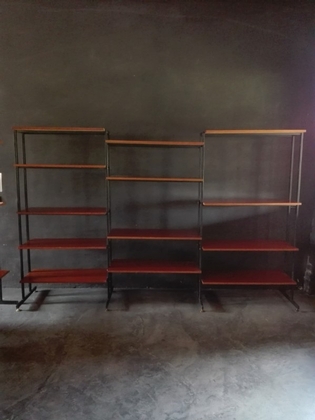 A large three section wall-unit