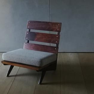 A wooden lounge chair by Georg Thams for Mobelfabrik Denmark