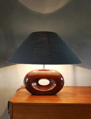 An original ceramic vintage table lamp