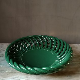 Ceramic green plate by Villeroy&Boch