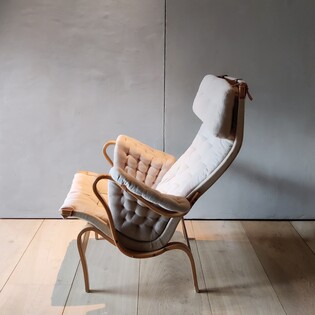 Pernilla loung chair by Bruno Mathsson for Dux, 70s