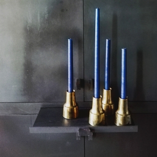 Set of 4 candlesticks by Cohr, Sweden
