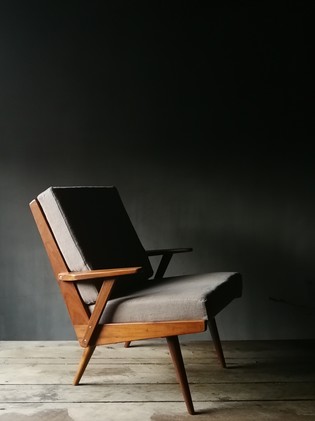 Teak lounge chair by Rob Parry for Gelderland, 1950